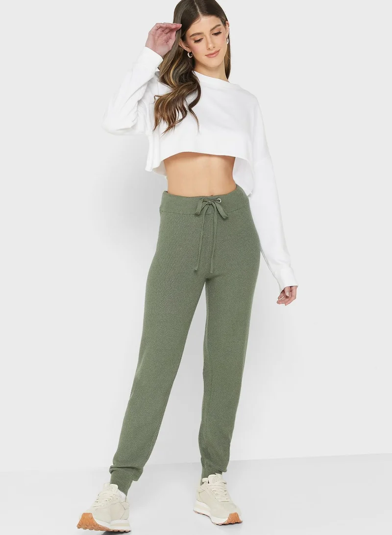 VERO MODA Knitted Ted Drawstring Pants
