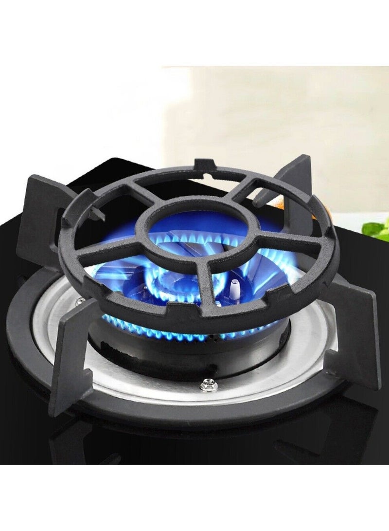 AROAQ Cooktop Range for Gas Hob Stove Trivets Milk Pot Holders Cast Iron Pan Holder - Image 4