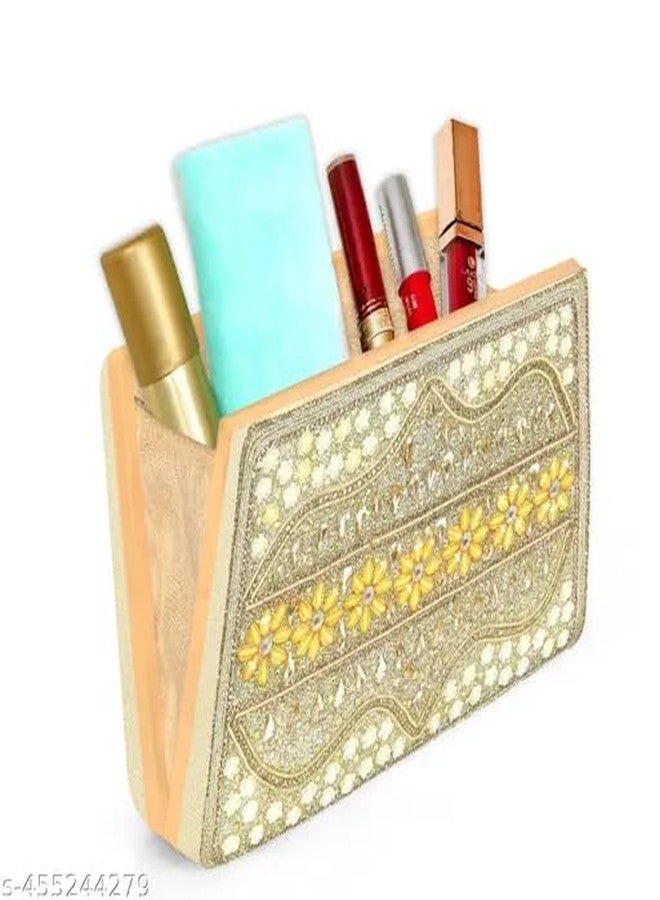 CLIX Party Clutch | Women's Clutch | Evening Wedding Party Bridal Handbag | Women's Diamond Studded Floral Pattern Clutches Handbags | Handicraft Beautiful Bling Box Womens Clutch Multicolor - Image 5