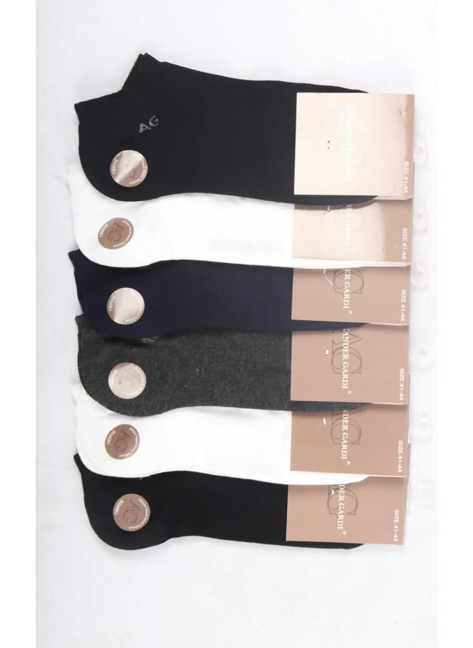 الكسندر جاردي Alexandergardı 6 Pairs Bamboo Scented Seamless Ankle Socks (23-CRP08)