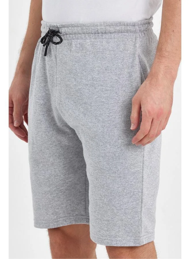 Mmetalic  Regular Fit Side-Pocket Comfortable Cut Black-Grey 2-Pack Men's Shorts. for Men | Best Price UAE