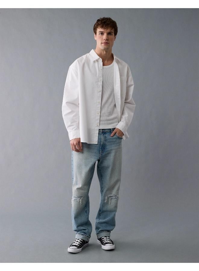 American Eagle AE Everyday Oxford Button-Up Shirt  - Image 5