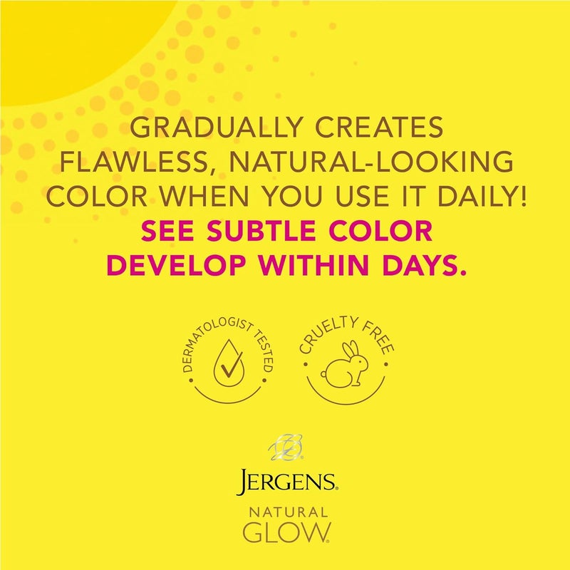 Jergens Natural Glow Face Daily Moisturizer SPF 20 for Fair to Medium Skin Tones - 2 oz - Image 5