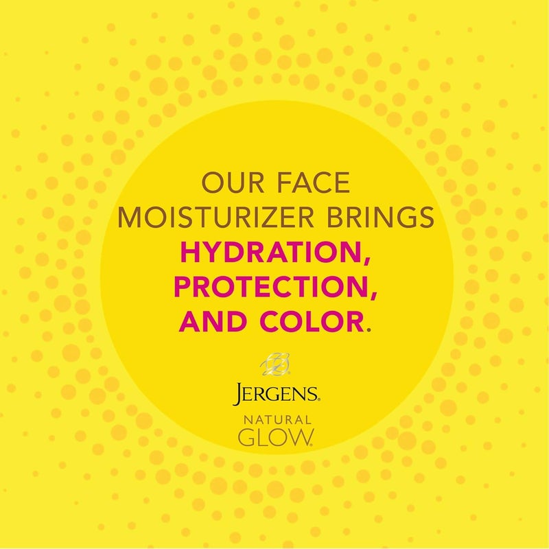 Jergens Natural Glow Face Daily Moisturizer SPF 20 for Fair to Medium Skin Tones - 2 oz - Image 4
