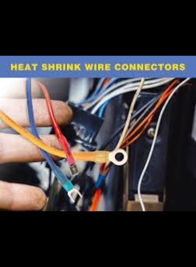 ABBASALI 260PCS Assorted Crimp Terminal Insulated Electrical Wire Connector Spade Kit Set - Image 2