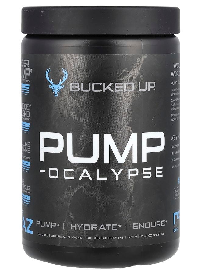 PumpOcalypse Blue Raz 13.69 oz (359.85 g)