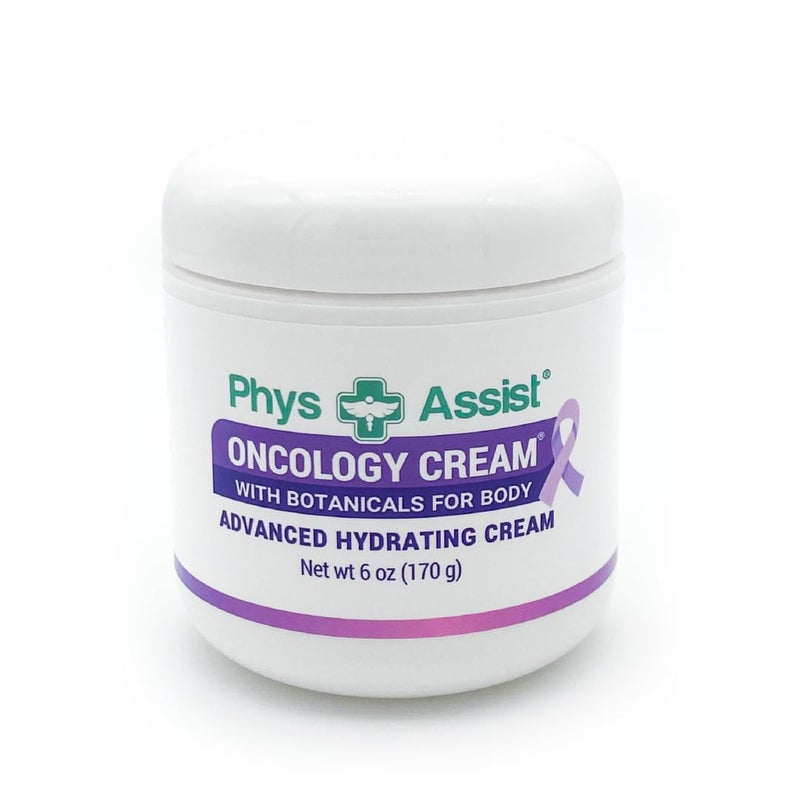 PhysAssist - Oncology Body Cream with Botanicals, 6 oz. Soothing and Hydrating to Stressed Skin. Made with Oils of Lavender, Calendula, and Peppermint. Non-Irritant, Clinically Tested. - Image 1