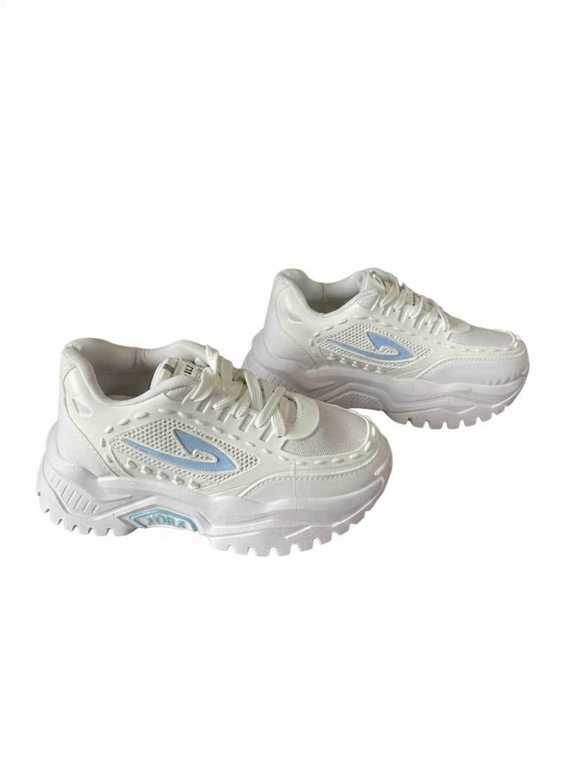 فيبراندا كوتشي أبيض عصري ومميز L-1040-ابيض&لبني - Image 2