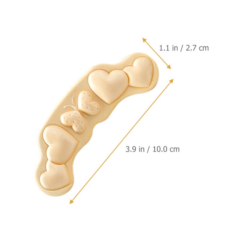 6mm Thick Heel Cushion Inserts For High Heels Shoe Size Adjustment Blister Prevention Women Foot Care 4 Pairs - Image 3