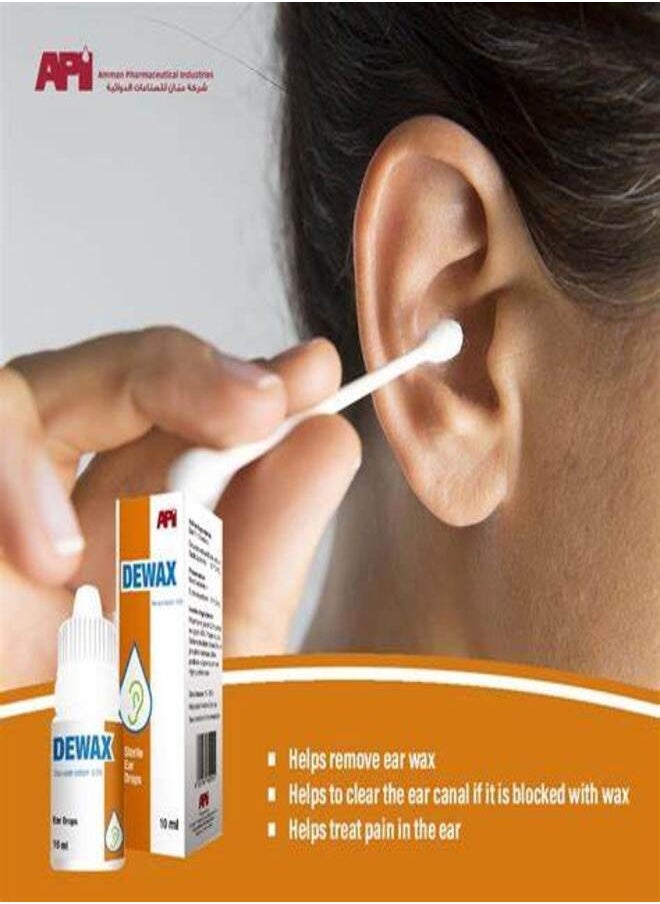 API - Dewax Ear Drops 10Ml - Image 1