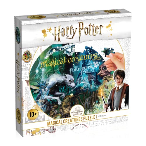 Top Trumps Harry Potter Magical Creatures 500 Pc Jigsaw Puzzle - Image 1