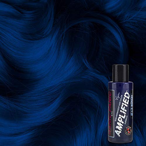 MANIC PANIC Voodoo Blue Hair Color - Amplified - Semi Permanent Hair Dye - Dark Cyan Blue with Green Undertones - For Dark, Light Hair- Vegan, PPD & Ammonia Free For Coloring Hair on Men & Women - Image 2