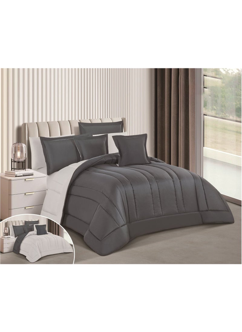 Crown Plain double-sided double-sided bed sheet, 4 pieces, size 140 x 200 cm 