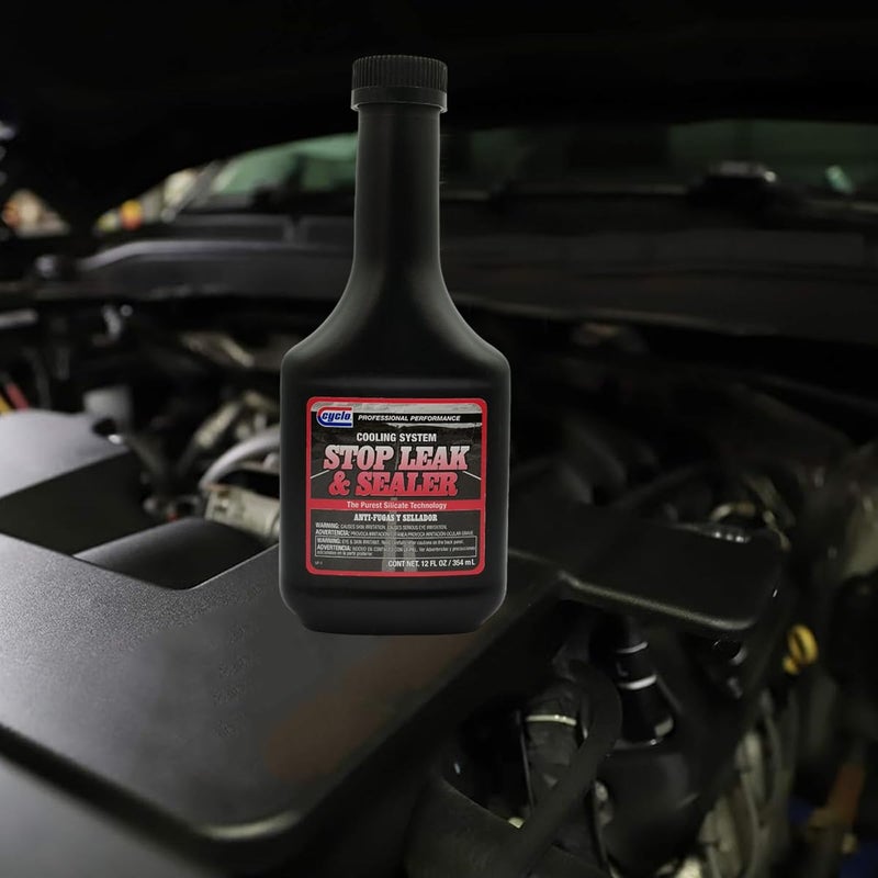 Cycl0 Cooling System Stop Leak & Sealer – Radiator Leak Repair Additive, Anti-Foam Silicate Technology, Fast Sealing Formula, 354ml (C52) - Image 3