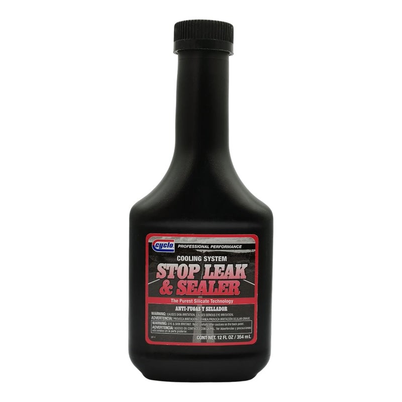 Cycl0 Cooling System Stop Leak & Sealer – Radiator Leak Repair Additive, Anti-Foam Silicate Technology, Fast Sealing Formula, 354ml (C52) - Image 1