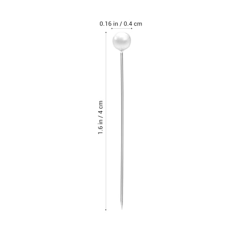 ULTNICE 100pcs Pearlized Ball Head Pins Straight Pins Sewing Pins for DIY Sewing Crafts - Image 4