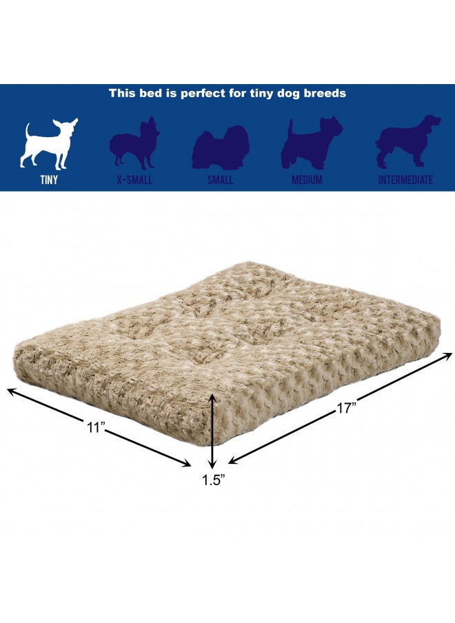 MidWest Homes for Pets Deluxe Dog Beds | Super Plush Dog & Cat Beds Ideal for Dog Crates | Machine Wash & Dryer Friendly, 1-Year Warranty, Mocha, 18 in - pzsku/Z9E5EC5E7ADFE126B2D6FZ/45/_/1731077826/1676cf0f-10f4-46ec-836c-2736bb6828ea