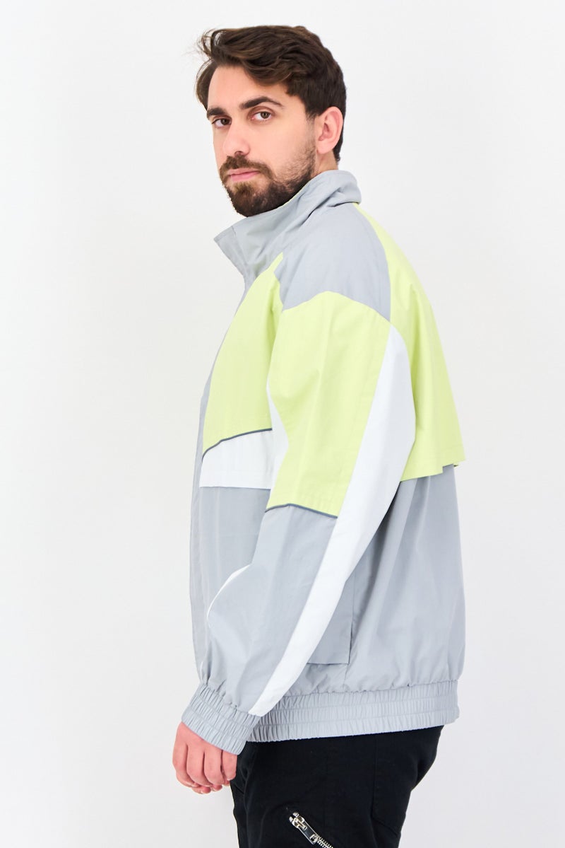 Selected Homme Men Oversized Solid Windbreaker Jacket, Multicolor - Image 4