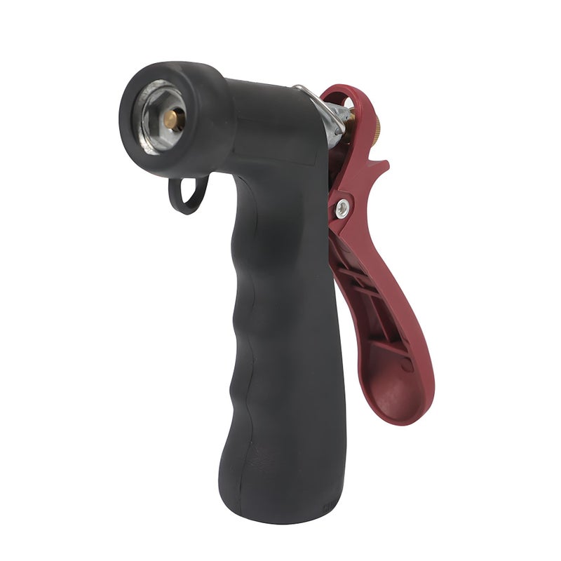 OCSParts Industrial Nozzle - Heavy-Duty Hot or Cold Water Hose Nozzle, Enhanced Comfort & Durability (RedBlack) - Image 1