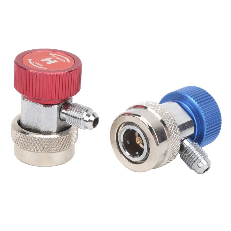 Hongsen A/C High Low Adapter Premium Brass Antirust Durable - Anti-Corrosion A/C Manifold Gauge Adapter with Strong Stability Perfect Fit for Air Conditioning Systems - Image 3