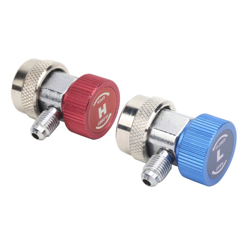 Hongsen A/C High Low Adapter Premium Brass Antirust Durable - Anti-Corrosion A/C Manifold Gauge Adapter with Strong Stability Perfect Fit for Air Conditioning Systems - Image 5