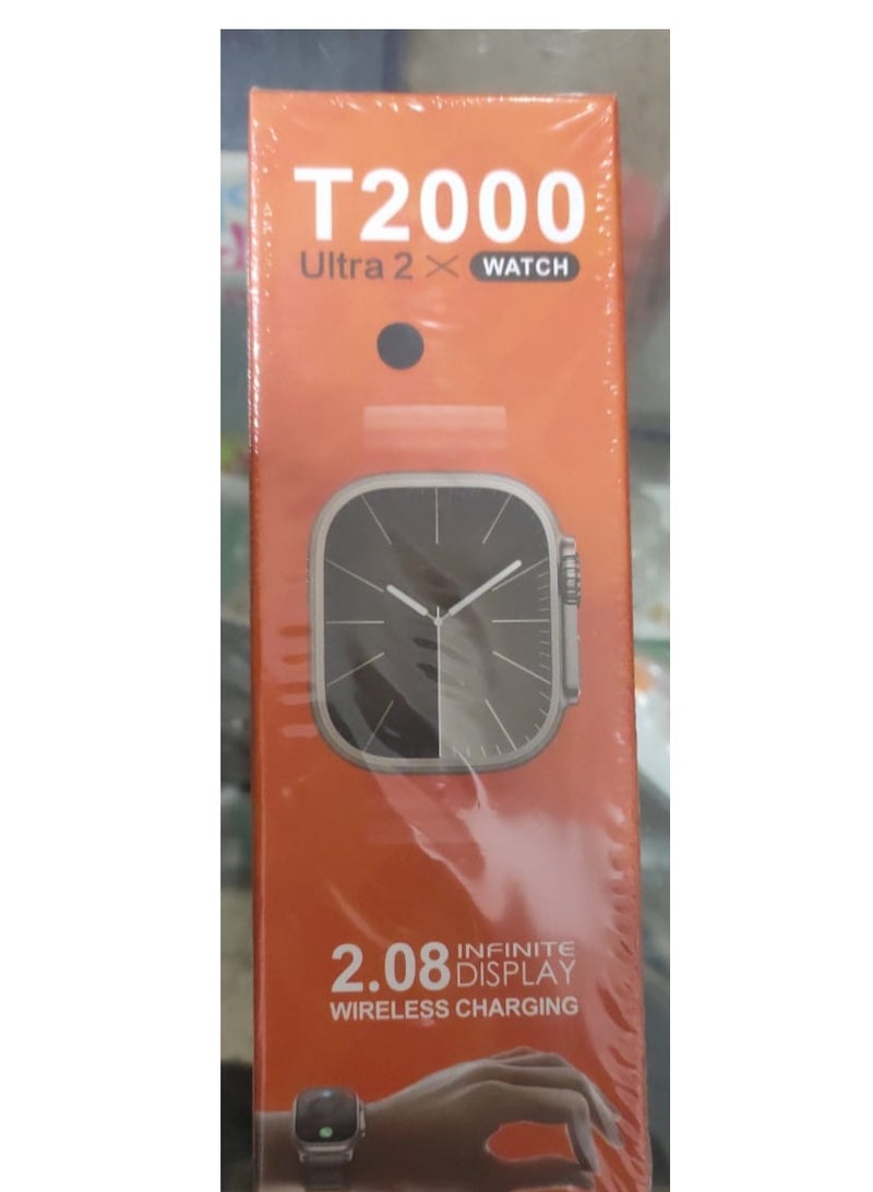 T2000 ULTRA 2 Smart Watch 2.08 Inch Infinity Display  - Image 2