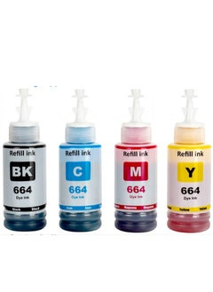 NexNova Generic Ink Set 664 for Epson for EcoTank Printer L210 L220 L300 L355 L365 L555 L1300  - Image 1