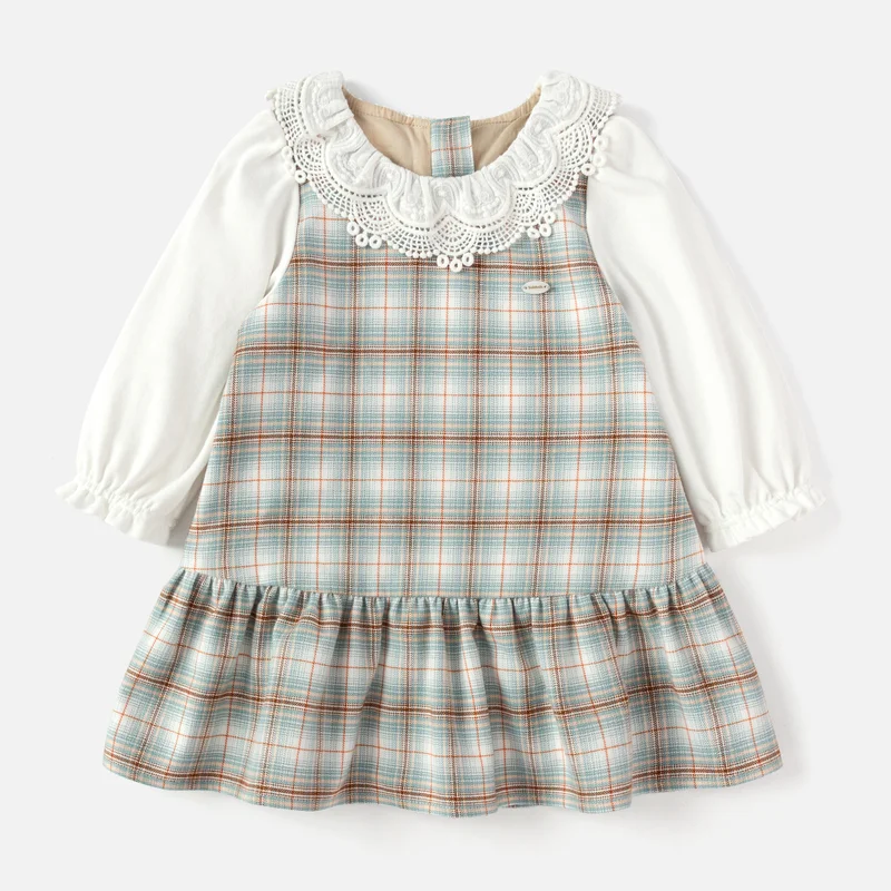 بالابالا Baby Girls Woven one-piece dress