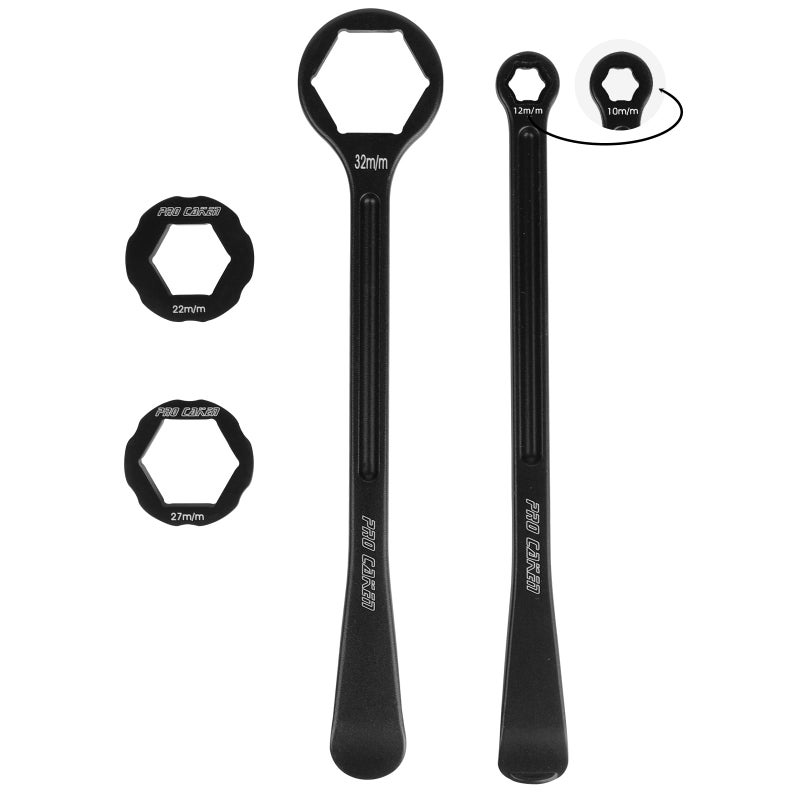 PRO CAKEN Aluminum Hex Wrench Set 10MM039 12MM047 22MM087 27MM106 32MM126 - Image 2