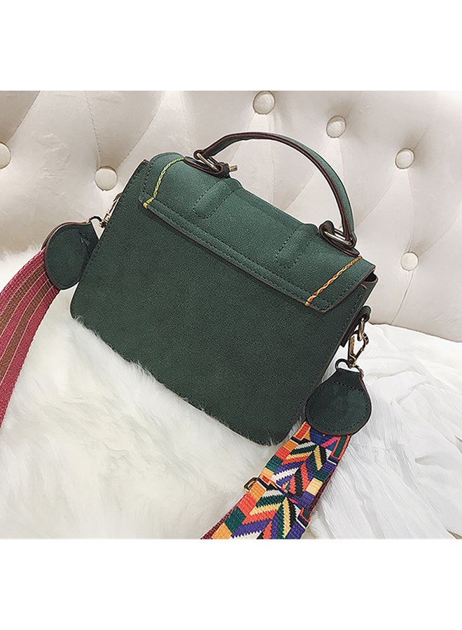 Vintage Pattern Handbag Green - Image 2