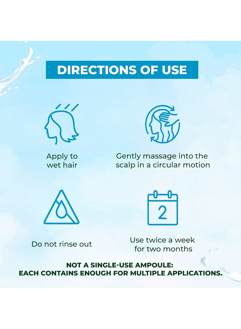 Eva أمبولات تقوية الشعر بالألوة فيرا وبروتينات الزبادي (4 أمبولات) - Image 5