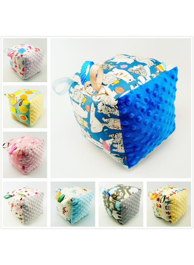 Baby Rubik's Cube Bean Ball Newborn Baby Pacifying Toy Puppet-Color:Green Pony - Image 3