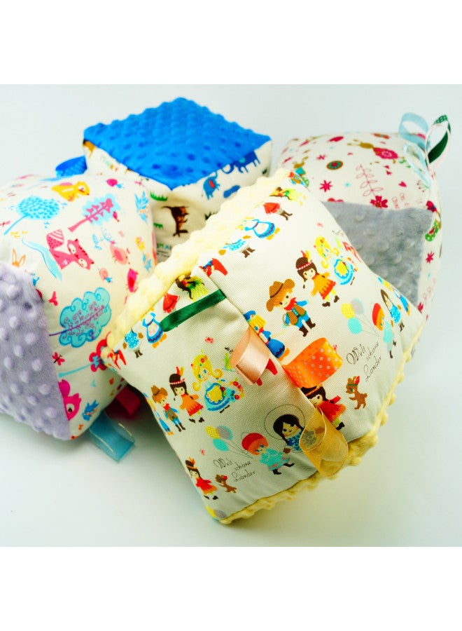 Baby Rubik's Cube Bean Ball Newborn Baby Pacifying Toy Puppet-Color:Green Pony - Image 2