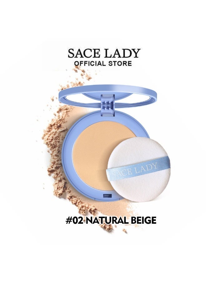 ساس ليدي بودرة وجه غير لامعة للتحكم في الزيوت من SACE LADY، 10 غرام (02 بيج طبيعي) - Image 1
