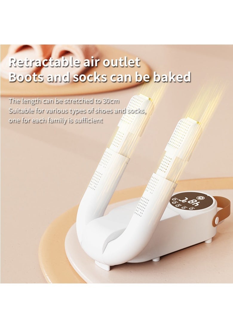 General - Boot dryer, work boot dryer, portable shoe shine machine with hot air blower and 120-minute smart timer, electric glove dryer and boot heater - Image 1