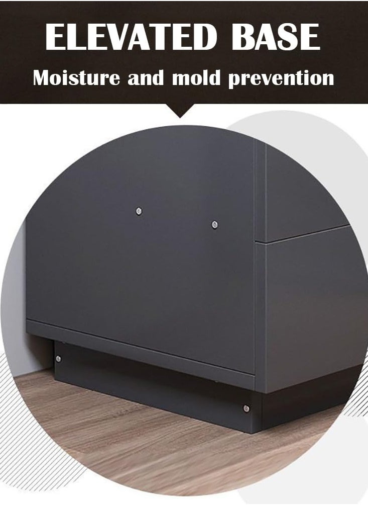 NightStand,Bedside Tables with Storage Shelf and Drawer,Modern End Table Side Table,Bedroom Storage Cabinet,Wood Night Stand Sofa Side Table for Living Room Bedroom(50*42*60CM)
