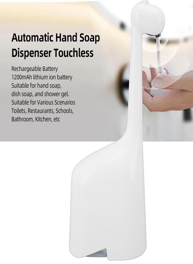 BTSEURY Automatic Soap Dispenser, Touchless Foaming Soap Dispenser, 200ml USB Rechargeable Soap Dispenser, Adjustable Foam Soap Dispenser for Bathroom Kitchen Giraffe Shaped - Image 5