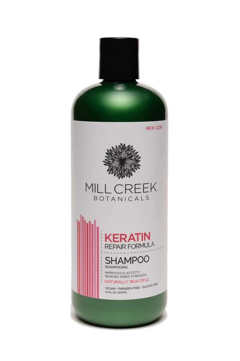 Mill Creek Botanicals Keratin Shampoo 14 Ounces 2 pk