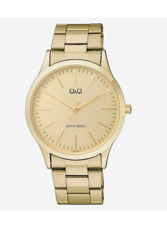 Q&Q Klassisch Japan Quartz Analog Watch - Gold Tone