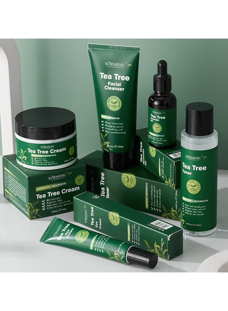Kormesic شجرة الشاي منظف الوجه 100g تنظيف لطيف ، التحكم في الزيت وترطيب - Image 5