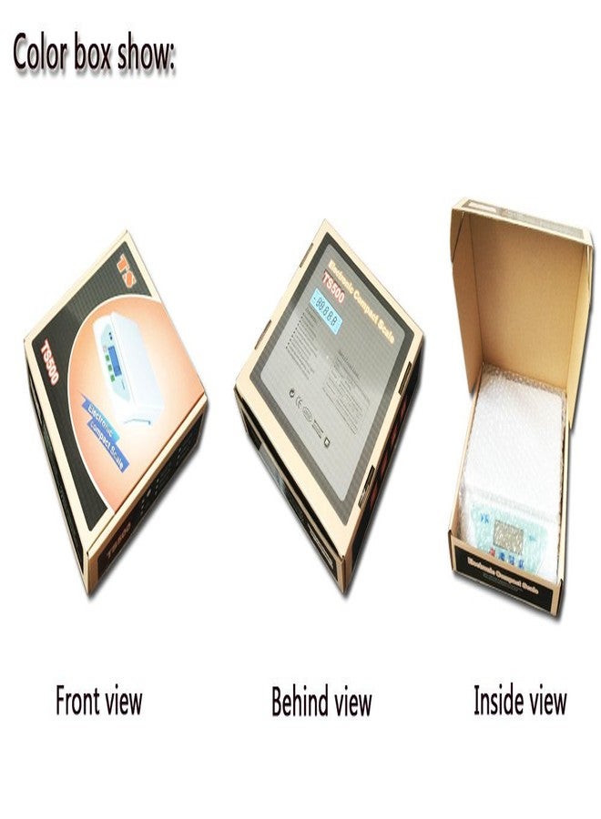 Mabron ميزان إلكتروني صغير الحجم من مابرون TS500، سعة 25 كجم - Image 2