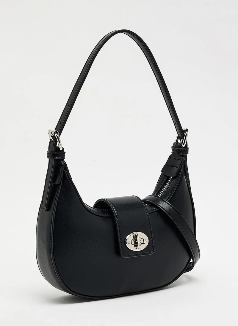 بي سي بي جي BCBG Womens BCBG61253 Shoulder Bags, Black