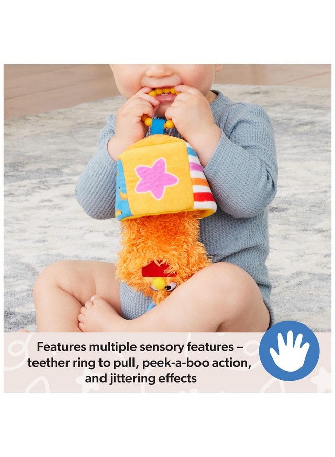 Ms. Rachel Official Herbie Sensory Take-Along Toy, Baby Swing & Baby Stroller Teething Toys w/Rattle & Clip, Toddler Toys for Girls & Boys Ages 3 Months to 1+ - Image 2