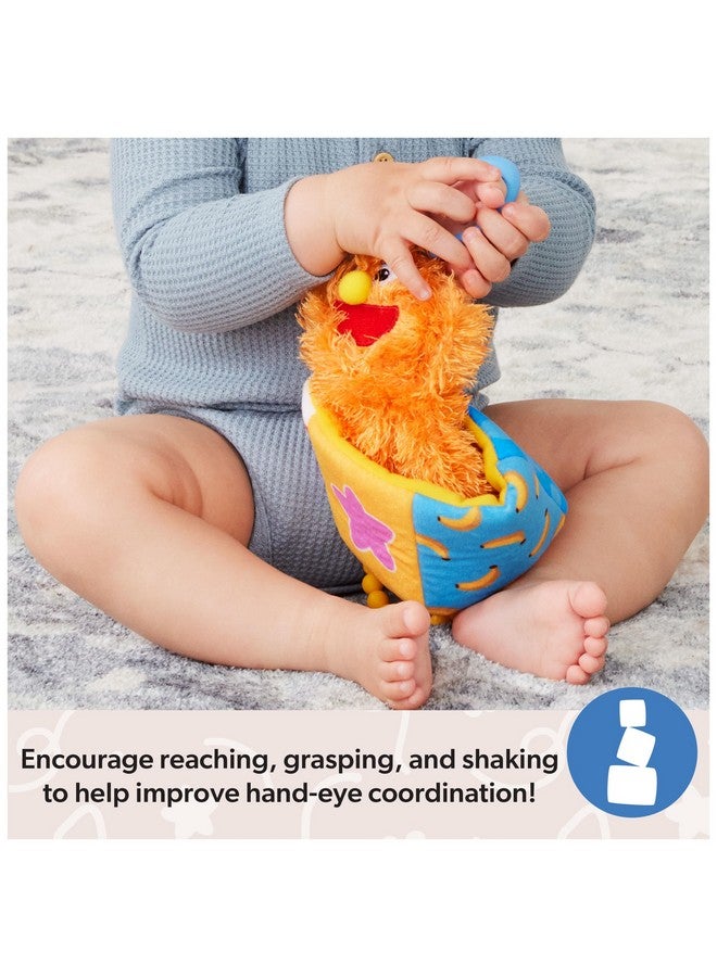 Ms. Rachel Official Herbie Sensory Take-Along Toy, Baby Swing & Baby Stroller Teething Toys w/Rattle & Clip, Toddler Toys for Girls & Boys Ages 3 Months to 1+ - Image 4