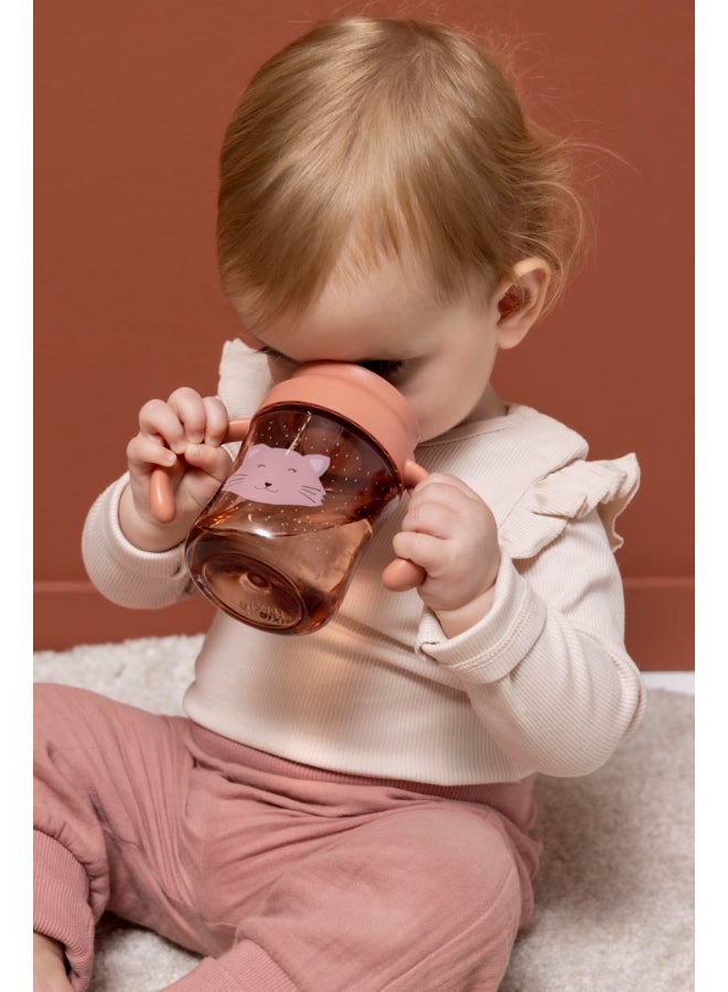 Trixie Tritan™ Sippy Cup With Handles - 200ml - Mrs. Cat - Image 2