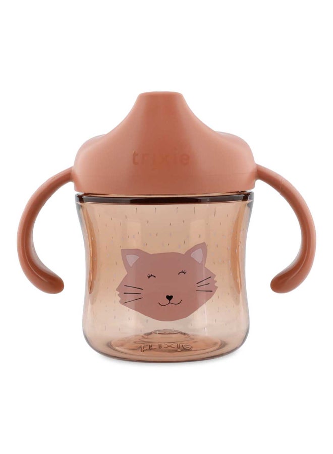 Trixie Tritan™ Sippy Cup With Handles - 200ml - Mrs. Cat - Image 1