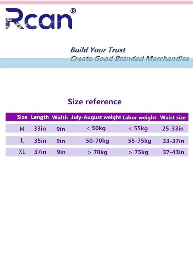 Rcan - Postpartum Girdle Support Recovery Belly Band Ultra Thin and Breathable not Sweaty Elastic for Women Shaper Waist Shapewear Belt After Birth Moisture Absorbing Support Band and Back Support - Image 1