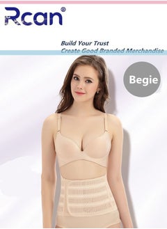 Postpartum Girdle Support Recovery Belly Band Ultra Thin and Breathable not Sweaty Elastic for Women Shaper Waist Shapewear Belt After Birth Moisture Absorbing Support Band and Back Support