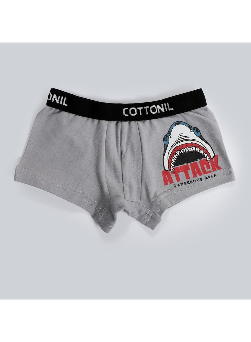COTTONIL Pack of 3 Cotton Turbo Boxer For Boys  - Image 5