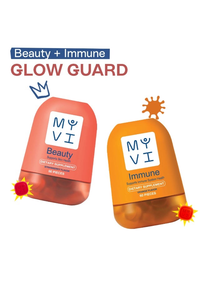 MYVI 60 Pieces Beauty & 60 Pieces Immune Bundle - Image 1